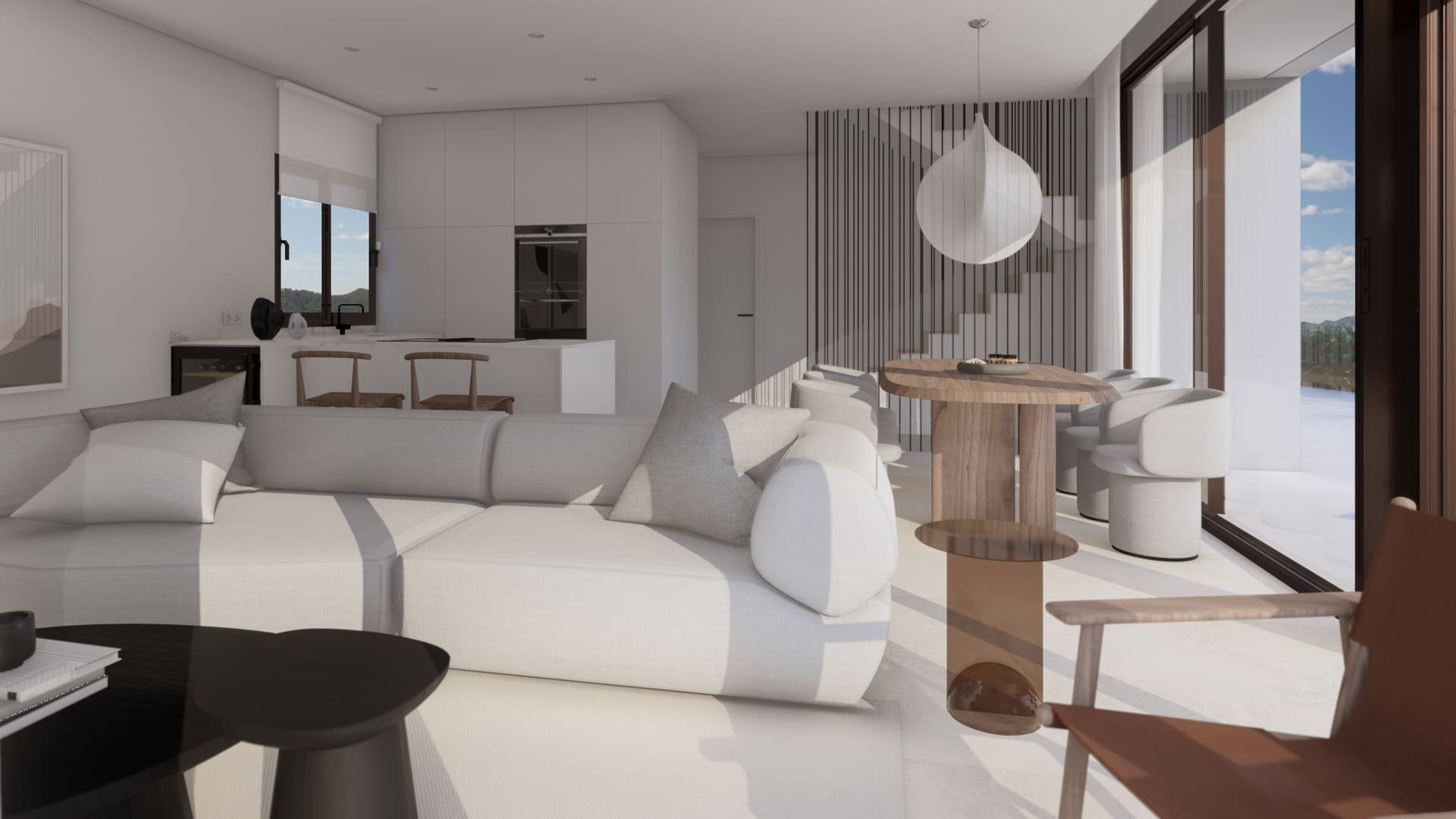 Villa en Finestrat, Alicante, España 3 dormitorios, 141 m2 No. 182363