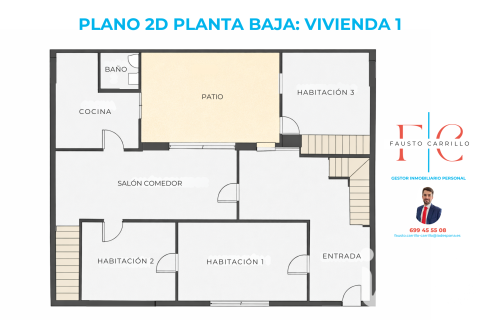 Сasa en venta en Abarán, Murcia, España 8 dormitorios, 417 m2 No. 185553 - foto 21