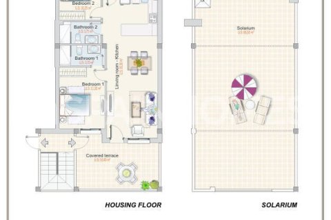 Penthäuser zum Verkauf in Torrevieja, Alicante, Spanien 2 Schlafzimmer, 88 m2 Nr. 164563 - Foto 18