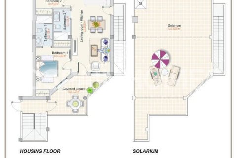 Penthäuser zum Verkauf in Torrevieja, Alicante, Spanien 2 Schlafzimmer, 88 m2 Nr. 164563 - Foto 20