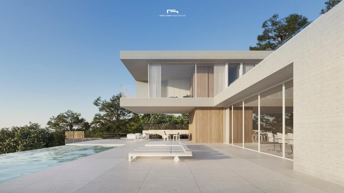 Villa i Benissa, Alicante, Spanien 4 sovrum, 770 kvm. Nr. 80695