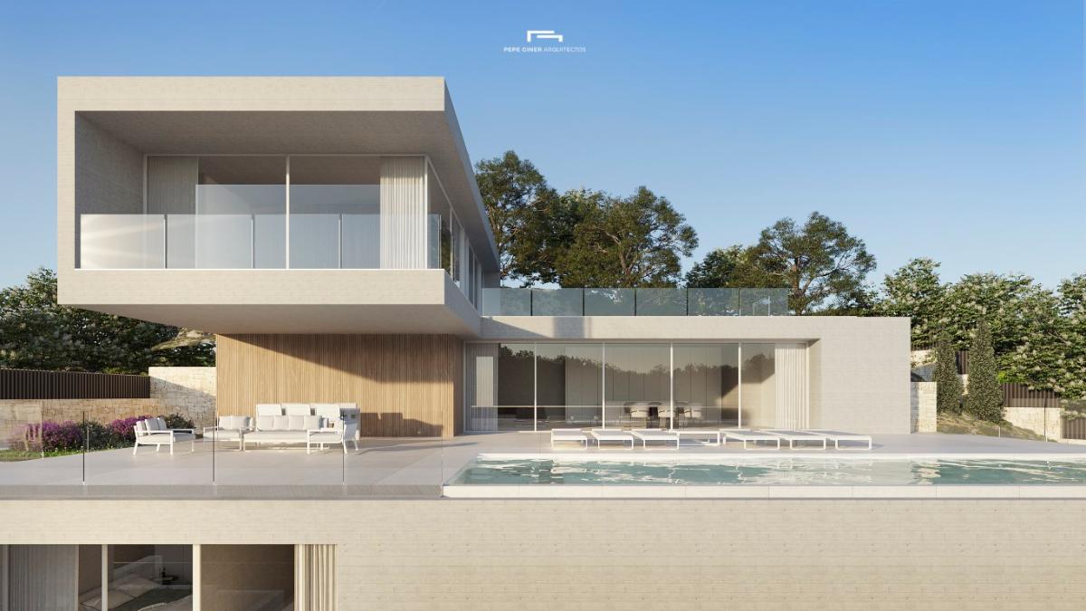 Villa i Benissa, Alicante, Spanien 4 sovrum, 770 kvm. Nr. 80695