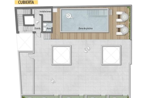 Huoneisto myytävänä Torrevieja, Alicante, Espanja, 1 makuuhuone, 61 m2 No. 171762 - kuva 10