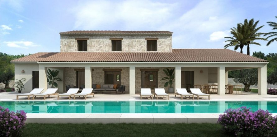 Villa Moraira, Alicante, Spanien 4 sovrum, 653 kvm. Nr. 78938