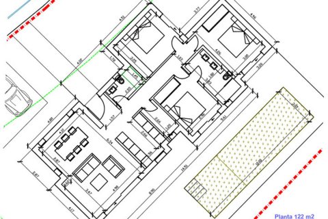 Villa till salu Pedreguer, Alicante, Spanien 3 sovrum, 230 kvm. Nr. 78934 - foto 4