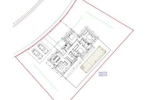 Villa till salu Pedreguer, Alicante, Spanien 3 sovrum, 230 kvm. Nr. 78934 - foto 2