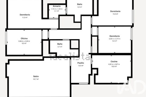 Dzīvoklis pārdošanā Ibiza town, Ibiza, Spānijā 4 istabas, 142 m2 Nr. 173112 - attēls 23