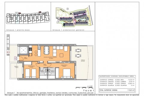 Land plot for sale Playa Flamenca II, Alicante, Spain 2 bedrooms, 73 sq.m. No. 108981 - photo 10