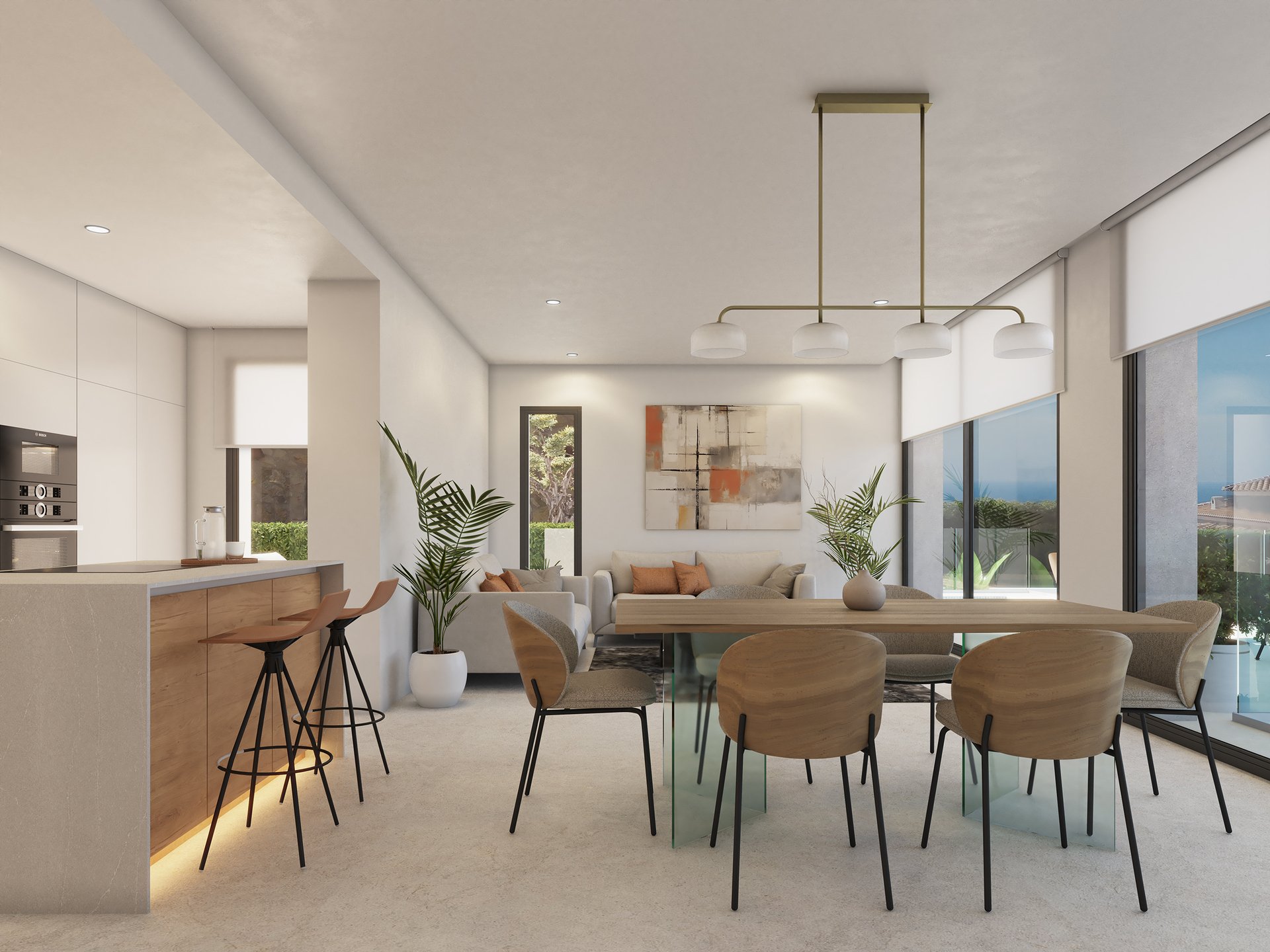 Villa i Cumbre Del Sol, Alicante, Spanien 3 sovrum, 393 kvm. Nr. 151337
