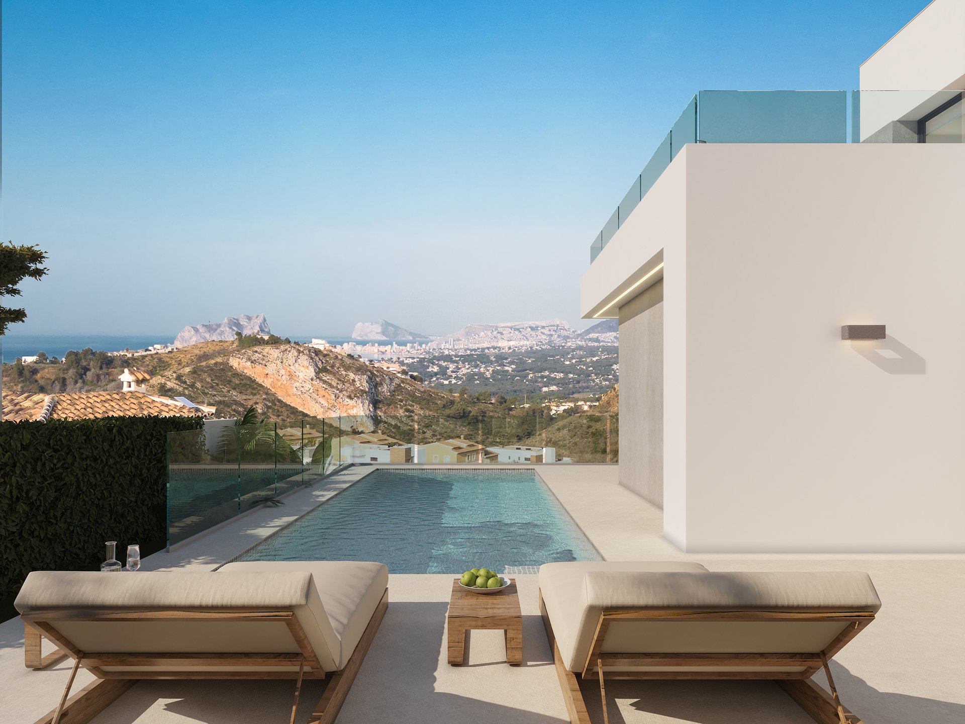 Villa i Cumbre Del Sol, Alicante, Spanien 3 sovrum, 393 kvm. Nr. 151337