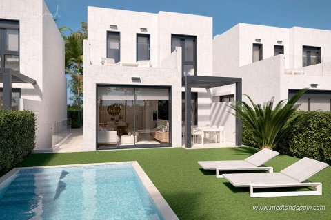 Villa à vendre à Los Alcazares, Murcia, Espagne, 3 chambres, 127 m2 No. 195503 - photo 1