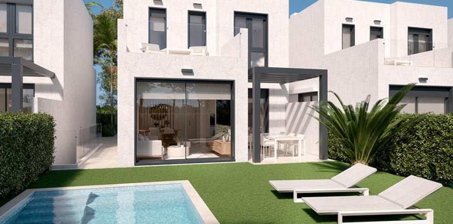 Villa à Los Alcazares, Murcia, Espagne 3 chambres, 127 m2 No. 195503