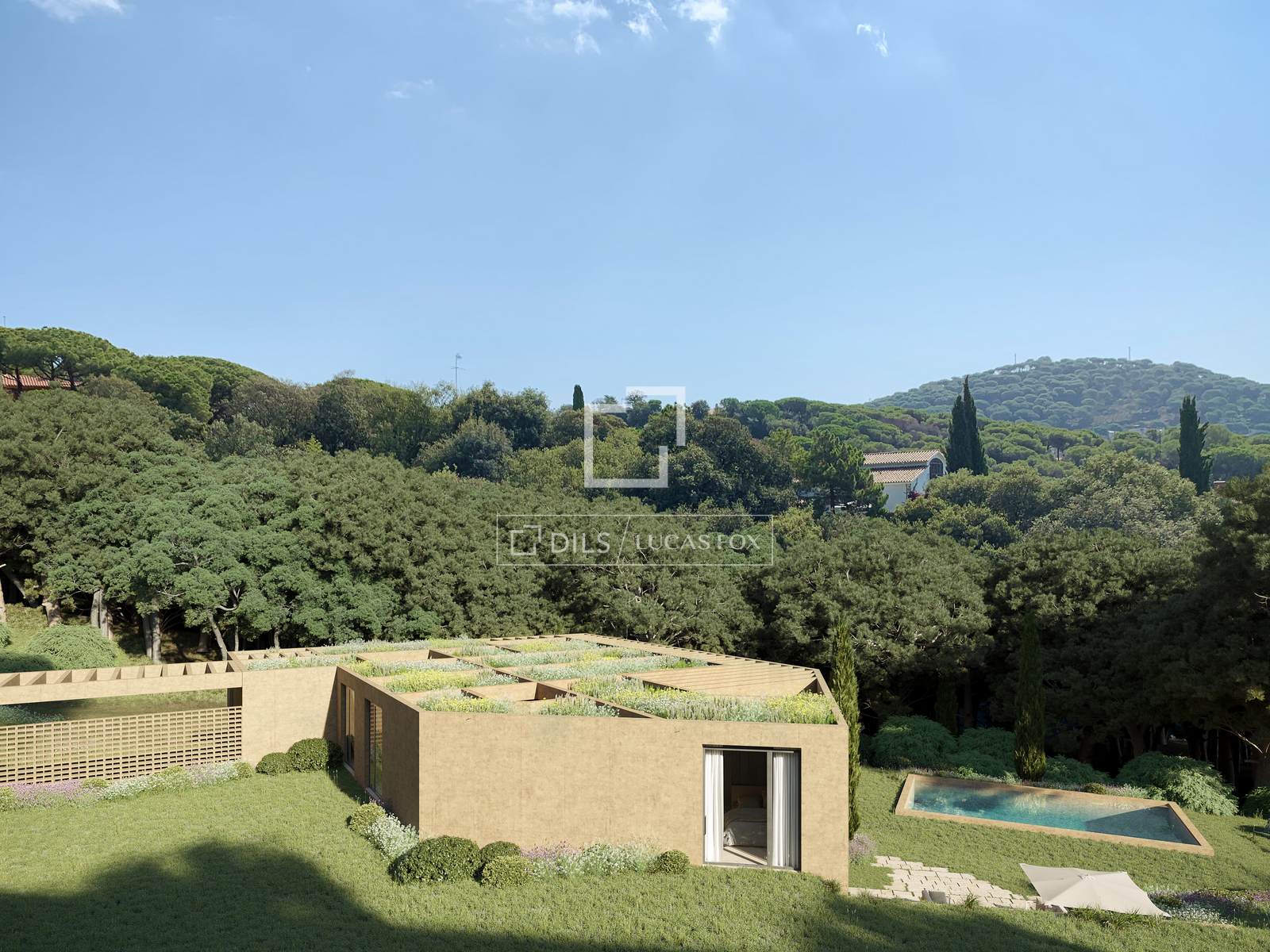 Villa a Cabrils, Barcelona, Spagna 5 camere da letto, 229 mq. N° 164609