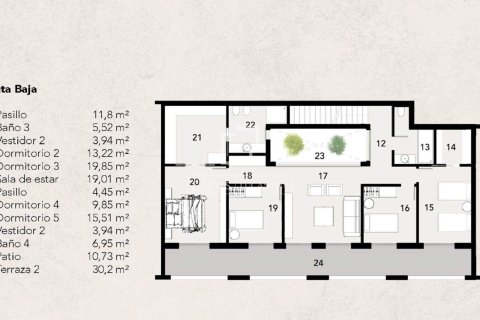 Villa for sale in Cabrils, Barcelona, Spain 5 bedrooms, 285 sq.m. No. 164609 - photo 16