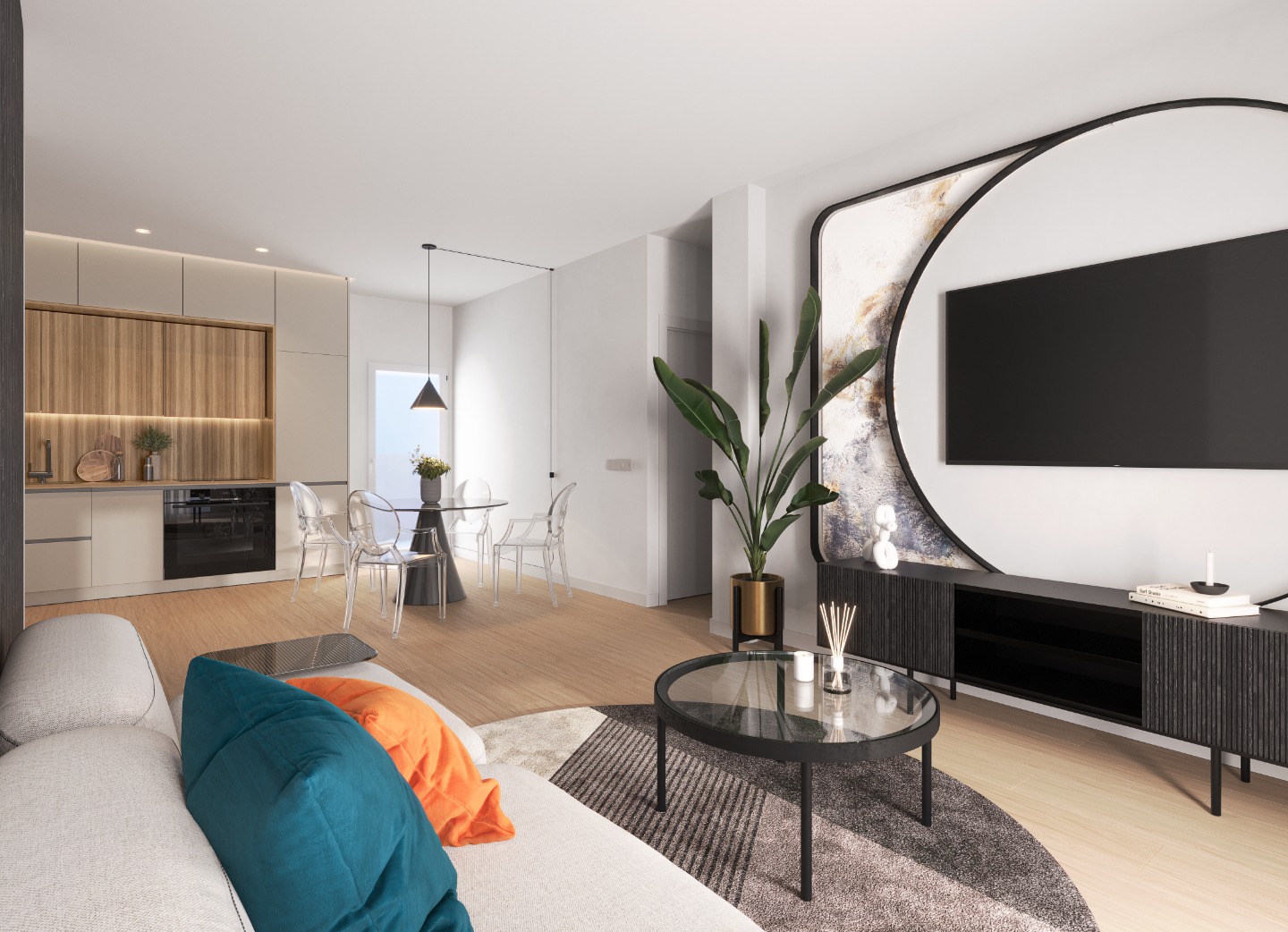 Dzīvoklis San Miguel de Salinas, Alicante, Spānijā 3 istabas, 82 m2 Nr. 99798