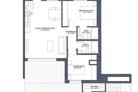 Apartament Ciudad Quesada, Alicante, Hiszpania 2 sypialnie, 75 mkw. nr 135198 – zdjęcie 14