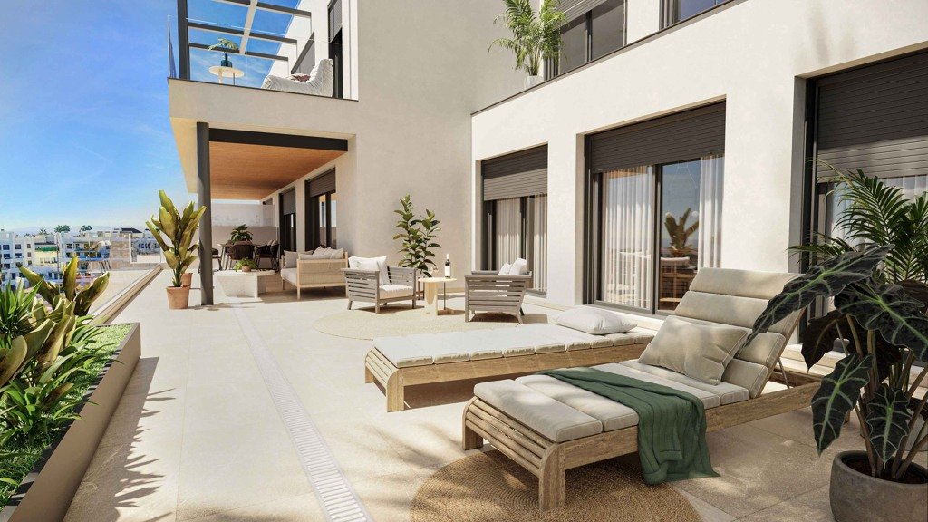 Huoneisto Estepona, Malaga, Espanja 2 makuuhuonetta, 96 m2 No. 119841