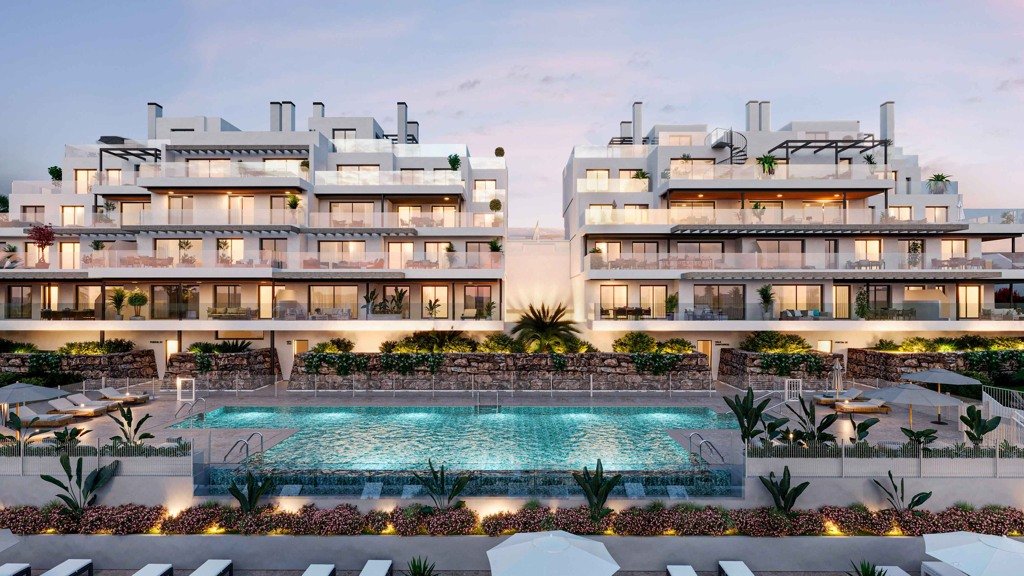 Huoneisto Estepona, Malaga, Espanja 2 makuuhuonetta, 96 m2 No. 119841