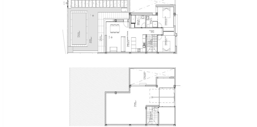 Villa floor plan «3BR-2», 3 bedrooms in Azure Breeze Golf Resort