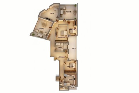 Penthouse for sale in Madrid, Spain 3 bedrooms, 142 sq.m. No. 187799 - photo 30