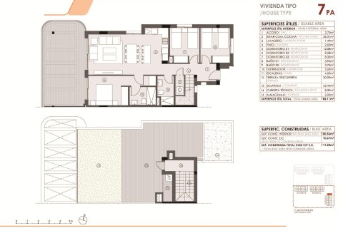 Penthouse w Torrevieja, Alicante, Hiszpania 3 sypialnie, 100 mkw. nr 187299 – zdjęcie 19