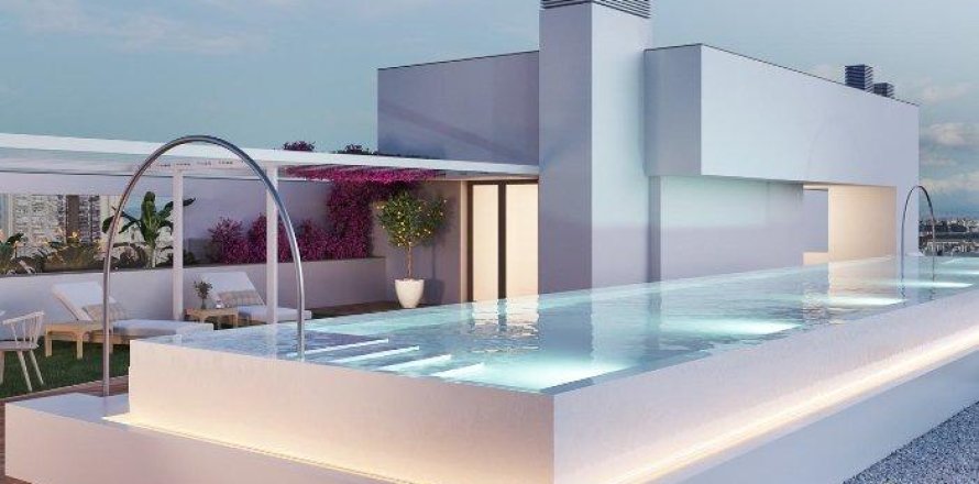 Lägenhet i Alicante, Spanien 3 sovrum, 115 kvm. Nr. 165264