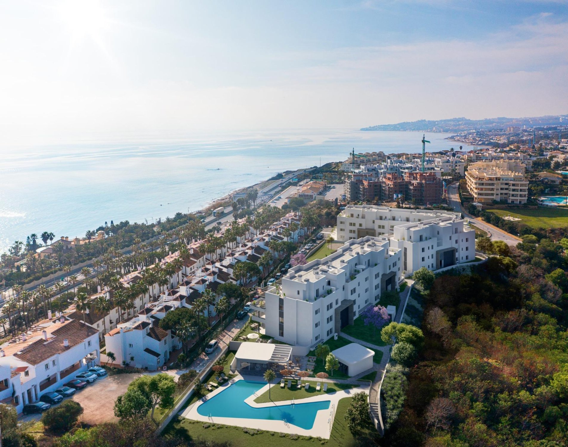 Apartment in Mijas, Malaga, Spain 3 bedrooms, 118 sq.m. No. 192879
