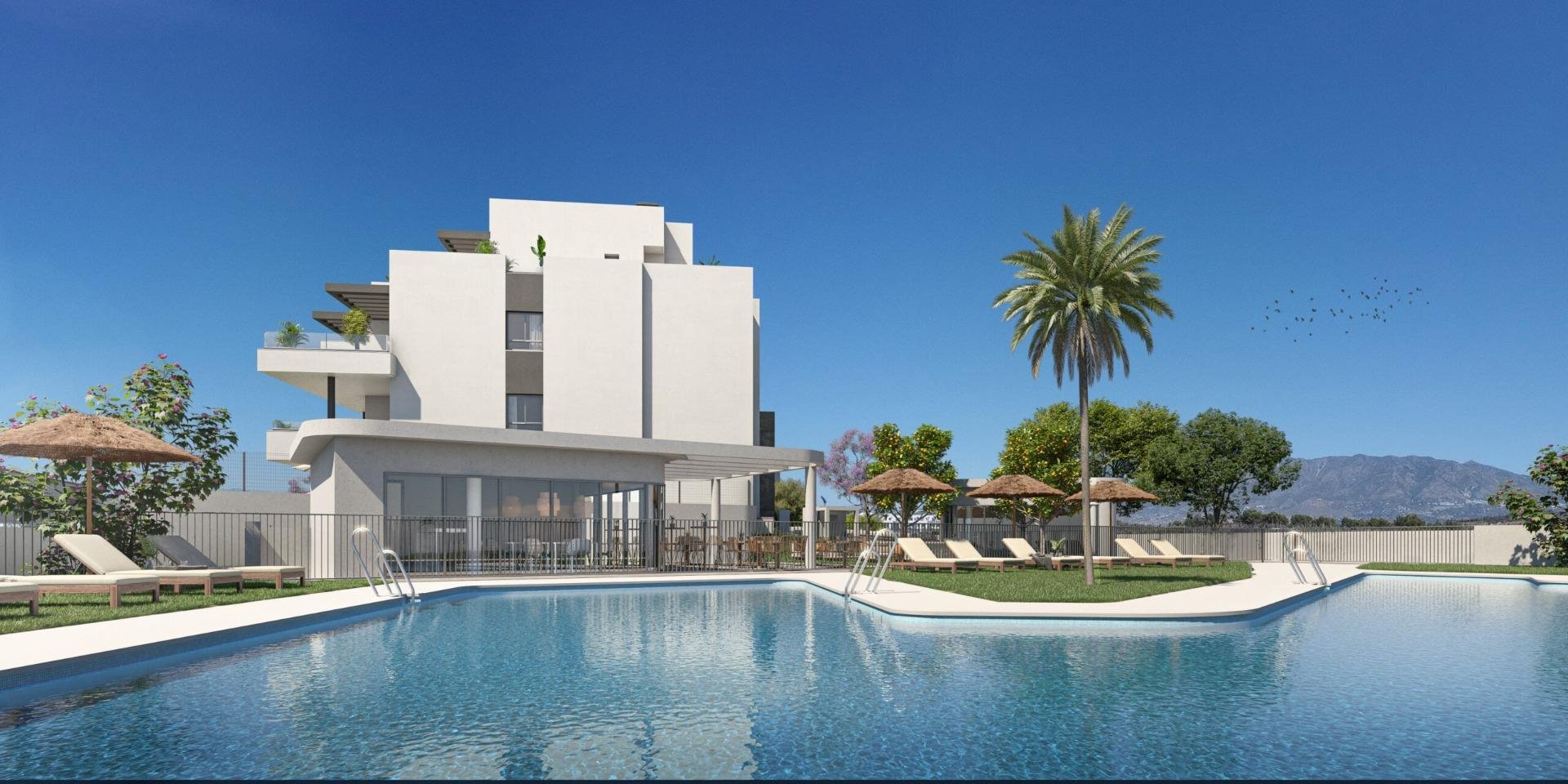 Apartment in Mijas, Malaga, Spain 3 bedrooms, 118 sq.m. No. 192879