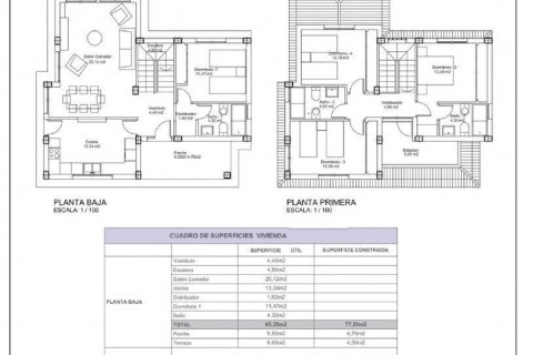 Продажа виллы Лорка, Мурсия, Испания 4 спальни, 155м2 №112610 - фото 10