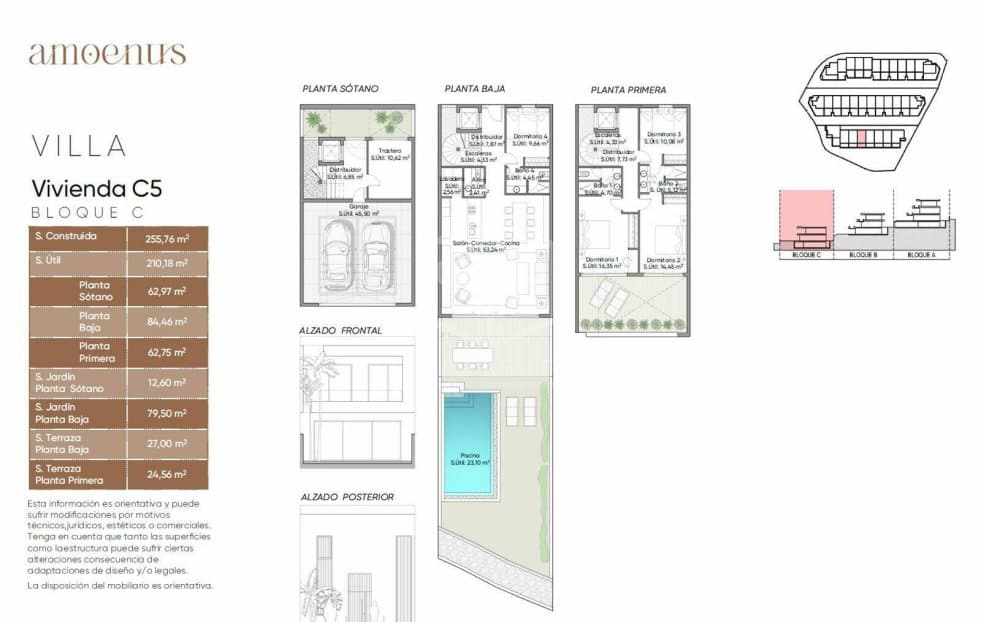 Townhouse in Adeje, Tenerife, Spanien 4 Schlafzimmer, 308 m2 Nr. 155292