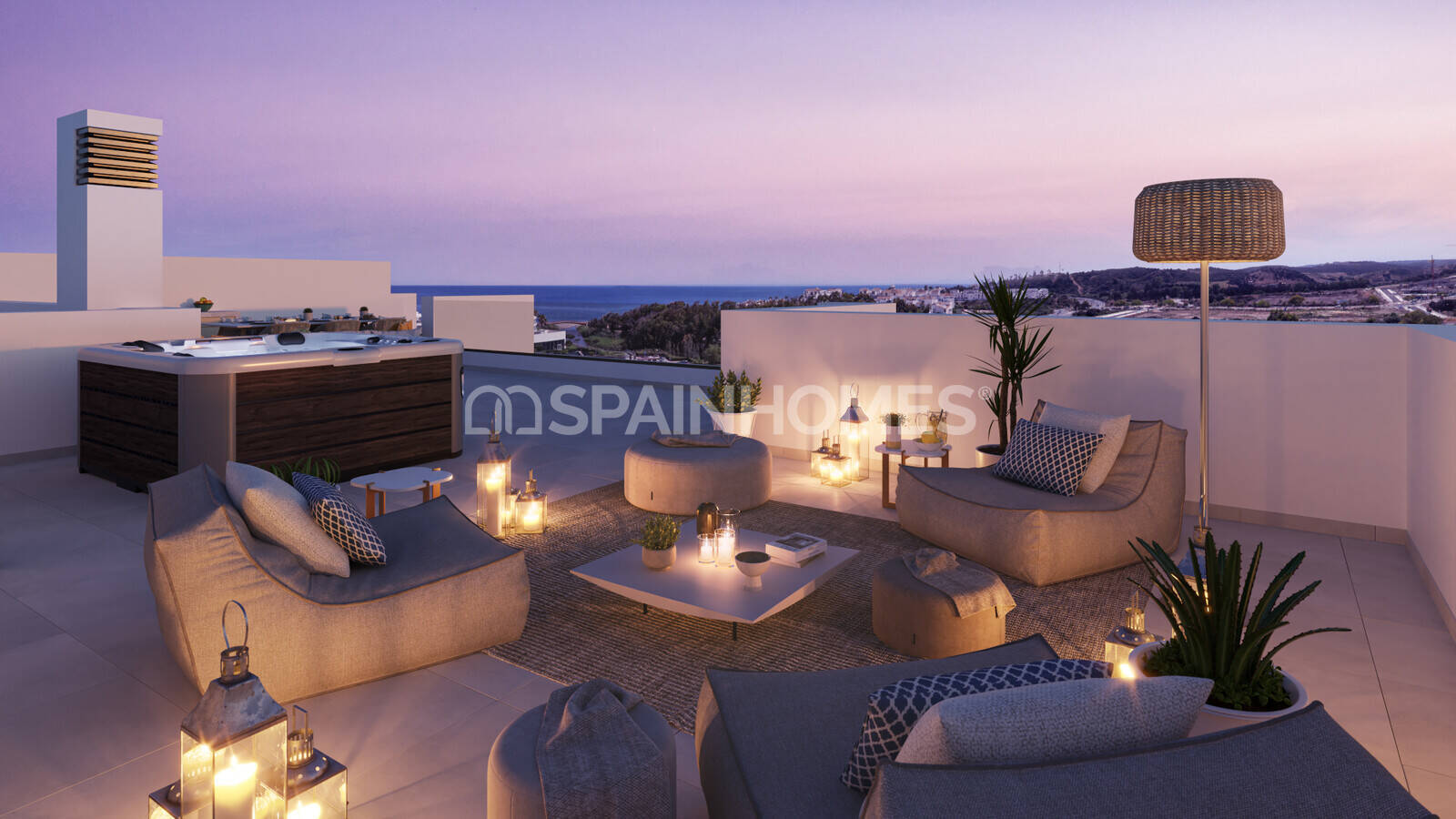 Penthouse in Estepona, Malaga, Spain 3 bedrooms, 97 sq.m. No. 74482