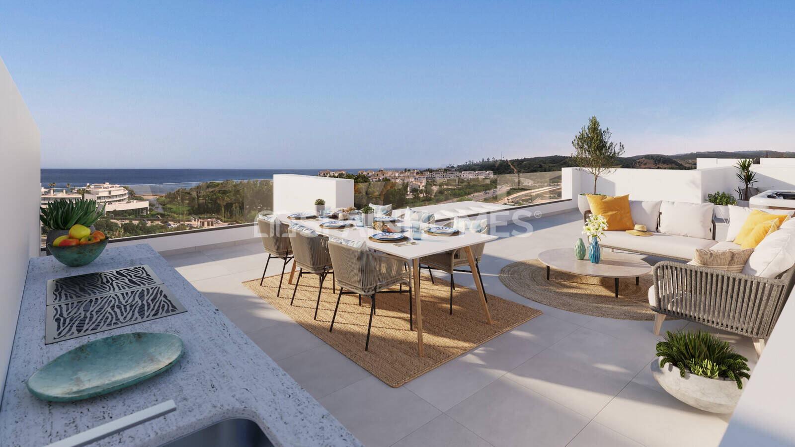 Penthouse in Estepona, Malaga, Spain 3 bedrooms, 97 sq.m. No. 74482