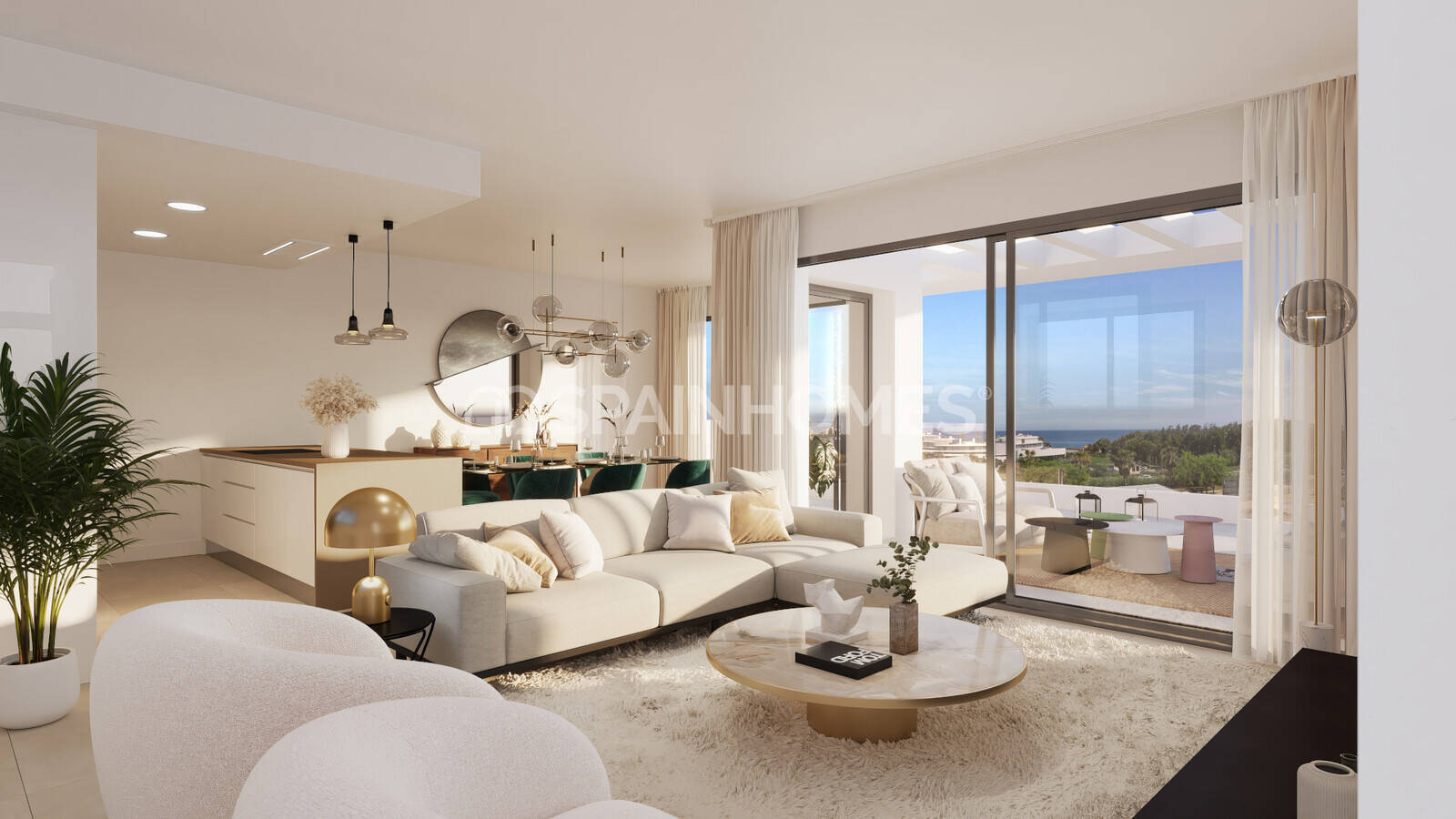 Penthouse in Estepona, Malaga, Spain 3 bedrooms, 97 sq.m. No. 74482