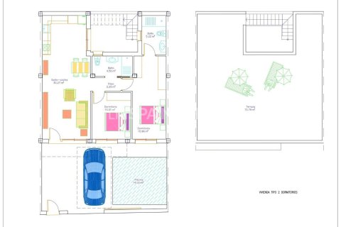 Villa en venta en Avileses, Murcia, España 3 dormitorios, 82 m2 No. 148827 - foto 8