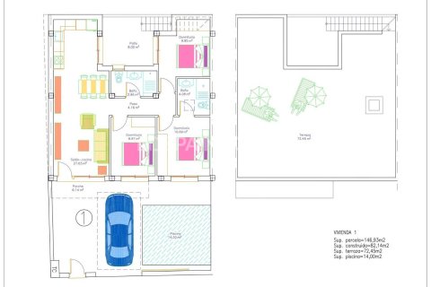 Продажа виллы в Авилесес, Мурсия, Испания 3 спальни, 82м2 №148827 - фото 10