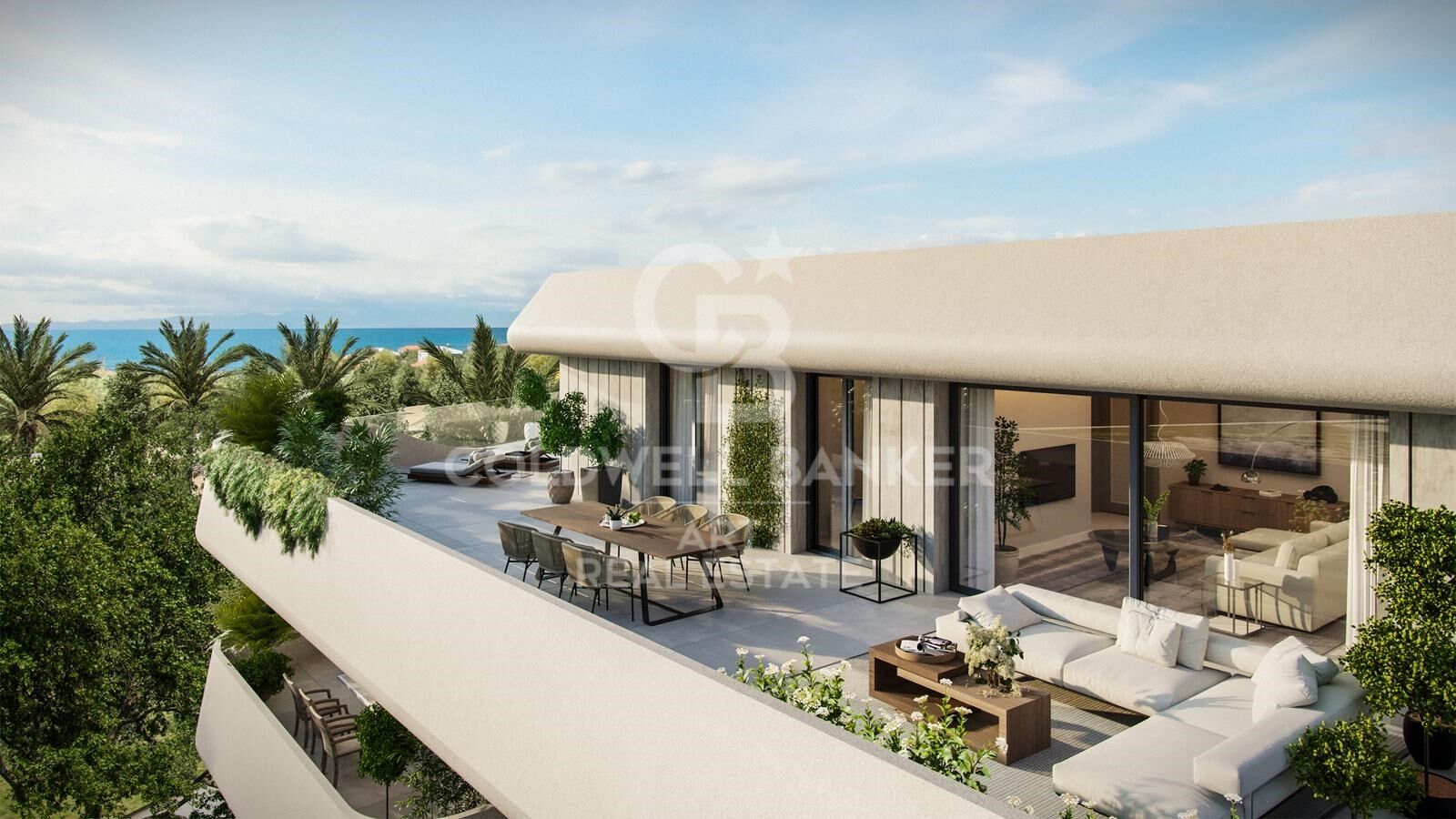 Penthäuser in Marbella, Malaga, Spanien 3 Schlafzimmer, 170 m2 Nr. 159698