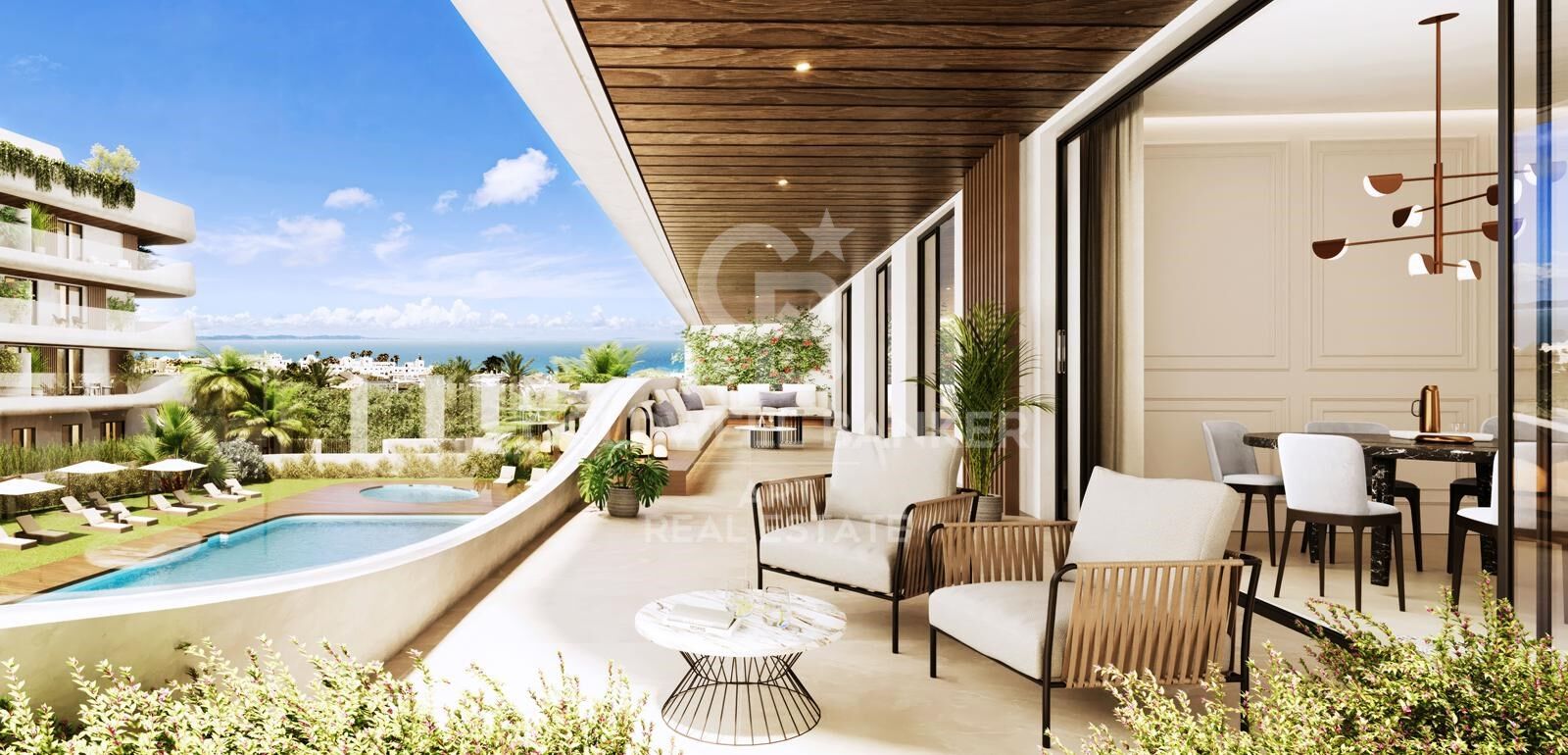Penthäuser in Marbella, Malaga, Spanien 3 Schlafzimmer, 170 m2 Nr. 159698