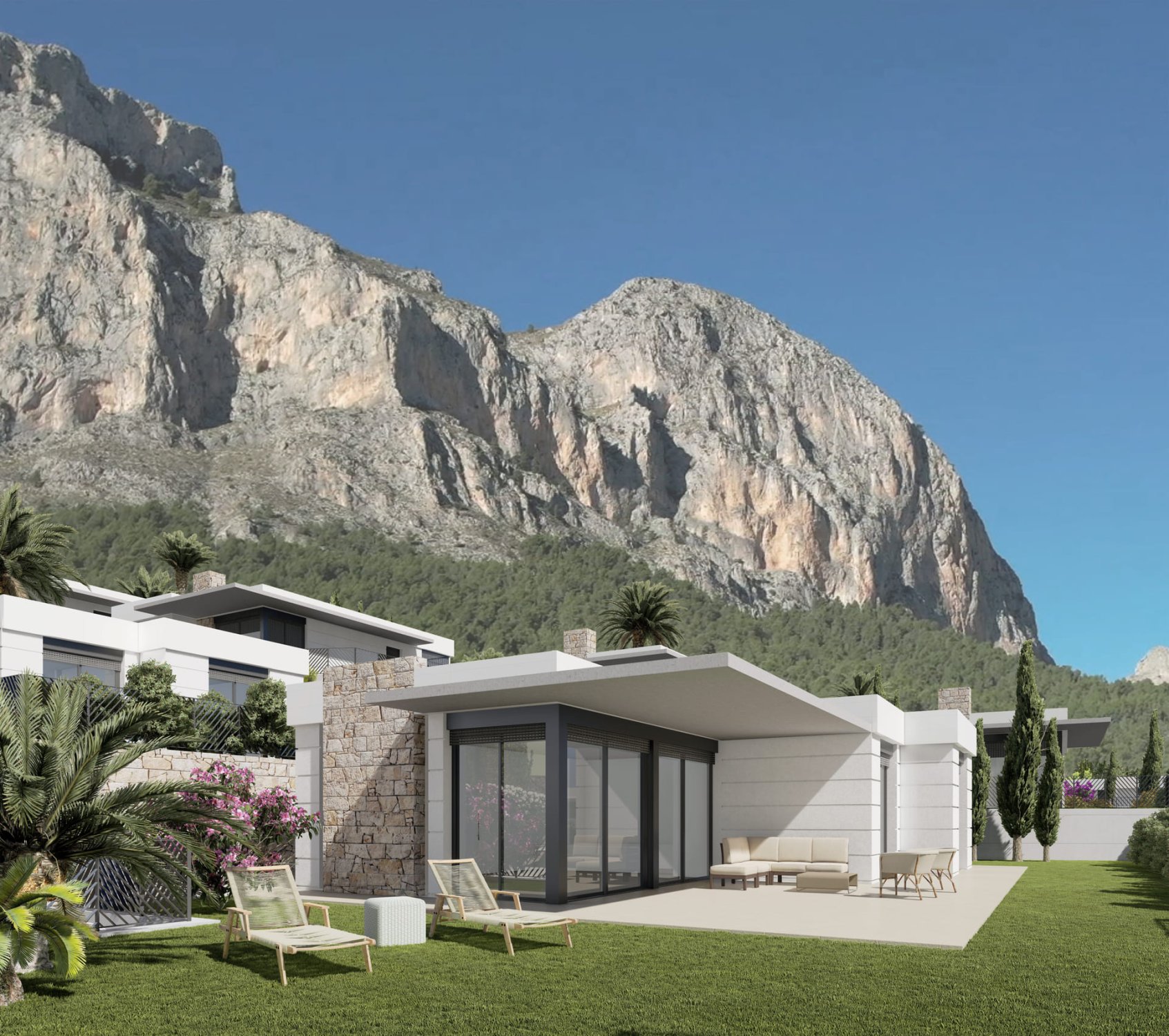 Villa in Polop, Alicante, Spain 3 bedrooms, 147 sq.m. No. 166591