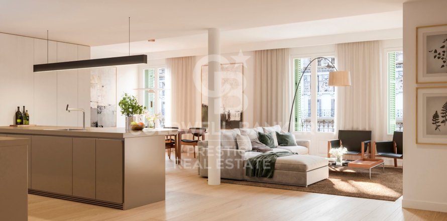 Apartamento en Barcelona, España 2 dormitorios, 137 m2 No. 160302