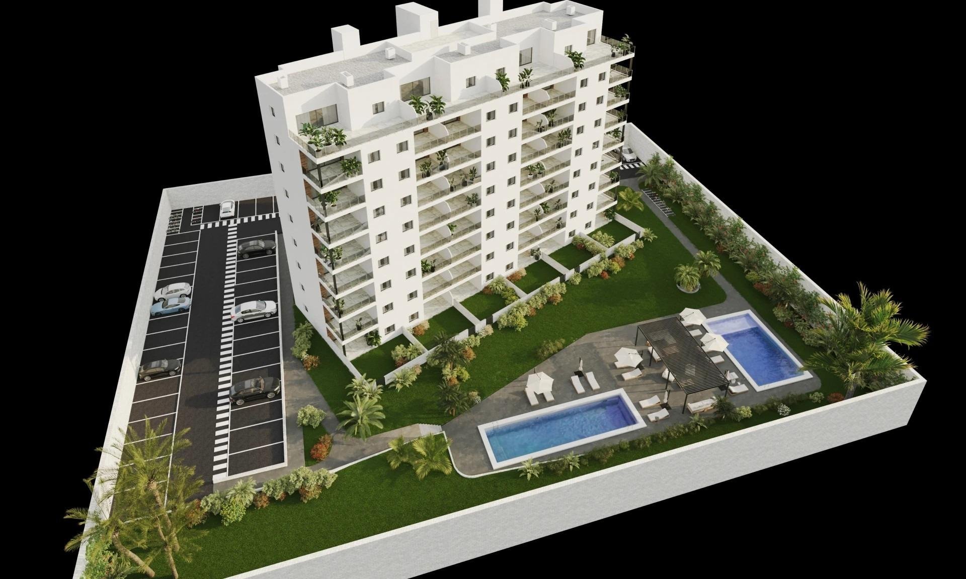 Apartament w Benidorm, Alicante, Hiszpania 2 sypialnie, 85 mkw. nr 141597