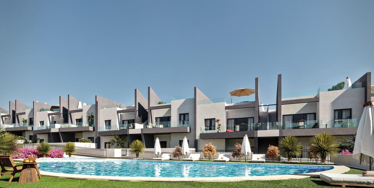 Bungalow a San Miguel de Salinas, Alicante, Spagna 2 camere da letto, 65 mq. N° 183770