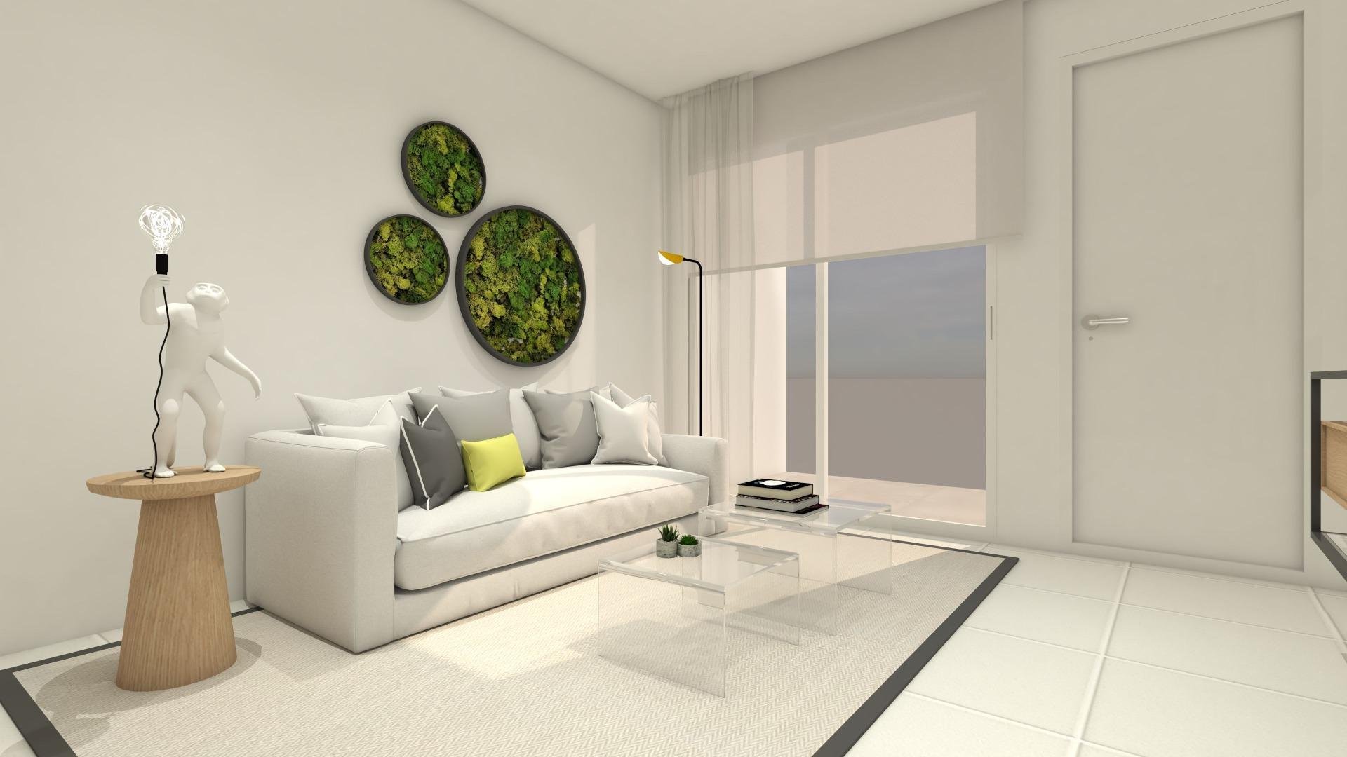 Bungalow a San Miguel de Salinas, Alicante, Spagna 2 camere da letto, 65 mq. N° 183770