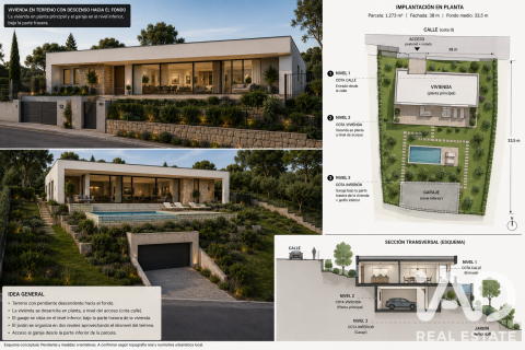 Parcela en venta en Calafell, Tarragona, España 1273 m2 No. 187806 - foto 8