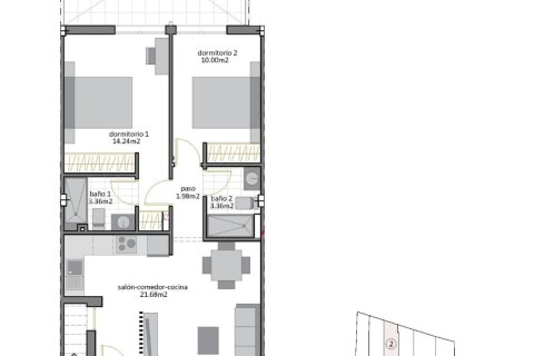Bungalow for sale San Pedro del Pinatar, Murcia, Spain 2 bedrooms, 66 sq.m. No. 134570 - photo 6