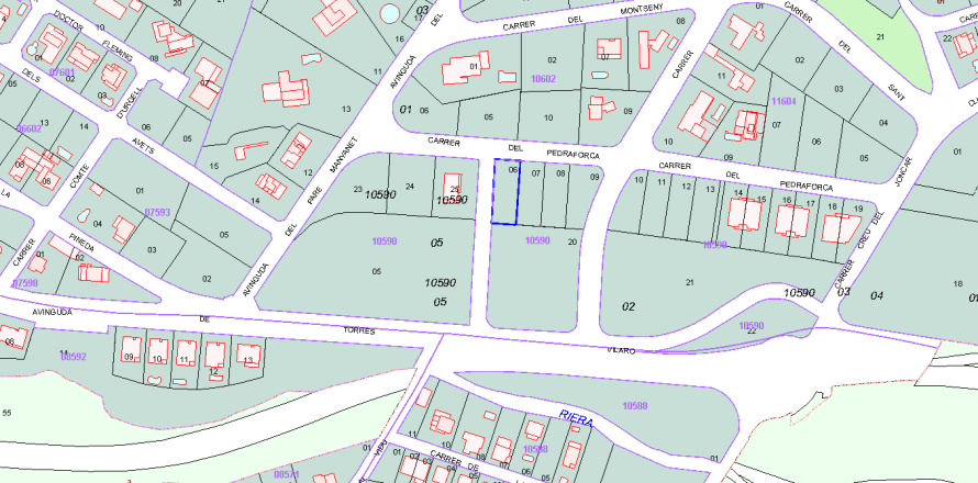 Land plot in Begues, Barcelona, Spain No. 166986