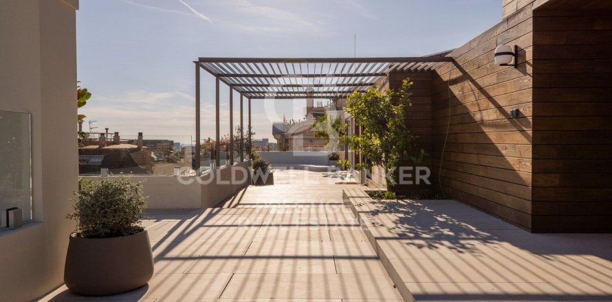 Kattohuoneisto Barcelona, Espanja 4 makuuhuonetta, 250 m2 No. 157278