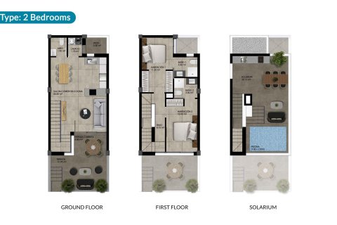 Dvīņu māja pārdošanā Dolores, Alicante, Spānijā 2 istabas, 87 m2 Nr. 134272 - attēls 8