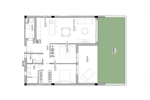 Apartment for sale Torrevieja, Alicante, Spain 2 bedrooms, 99 sq.m. No. 101599 - photo 2