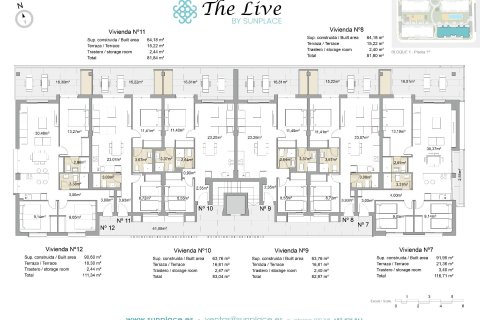 Продажа квартиры в Пилар де ла Орадада, Аликанте, Испания 3 спальни, 91м2 №146380 - фото 20