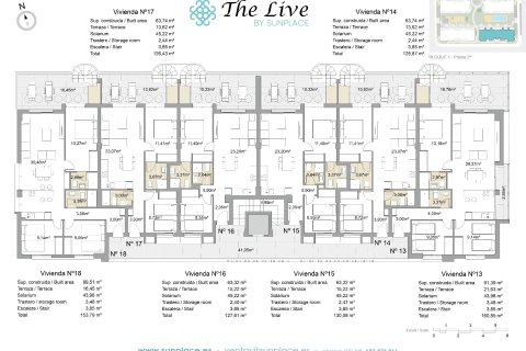 Продажа квартиры в Пилар де ла Орадада, Аликанте, Испания 3 спальни, 91м2 №146380 - фото 21